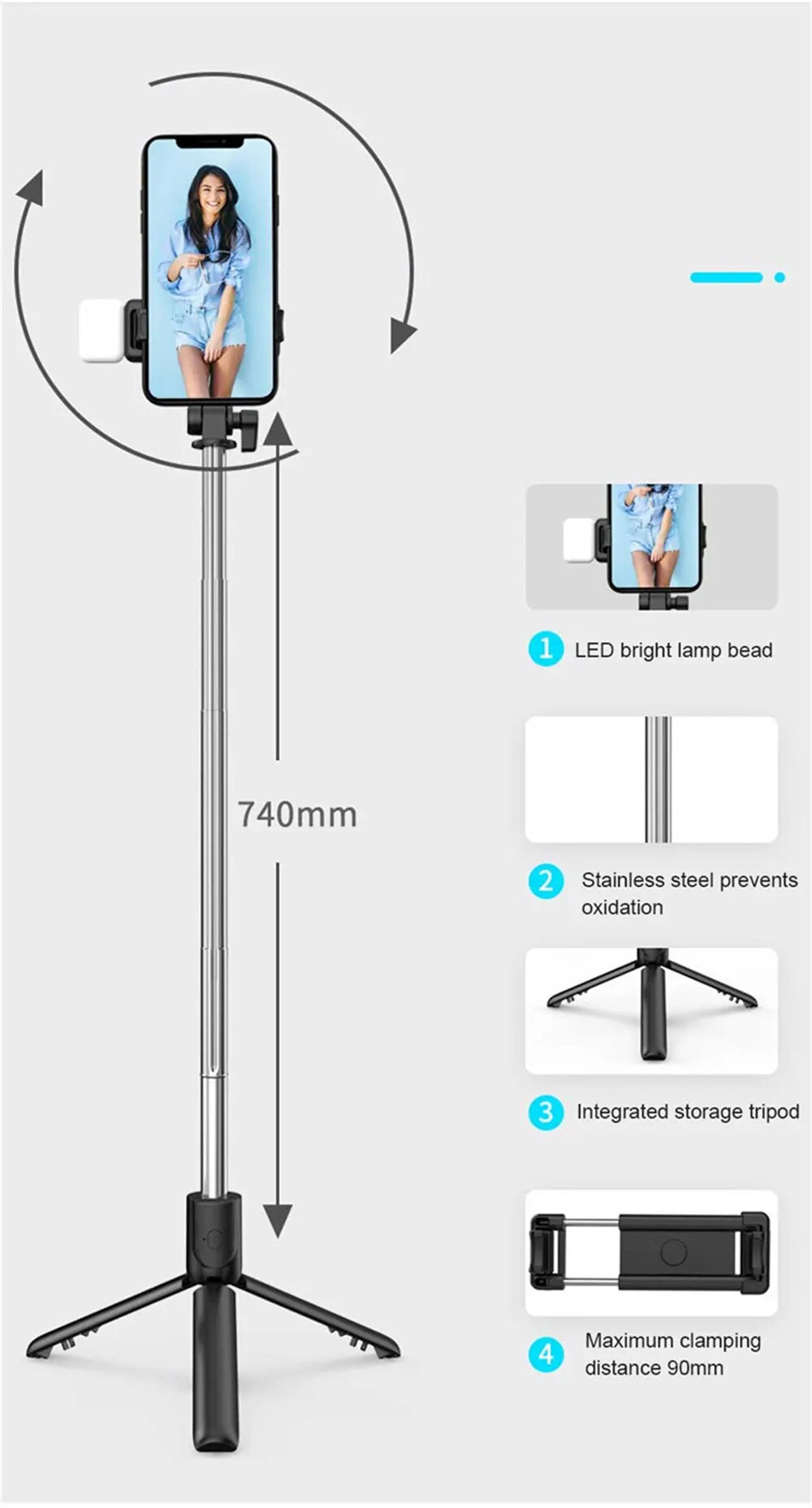 Ouren Tech Personal Filming Assistant